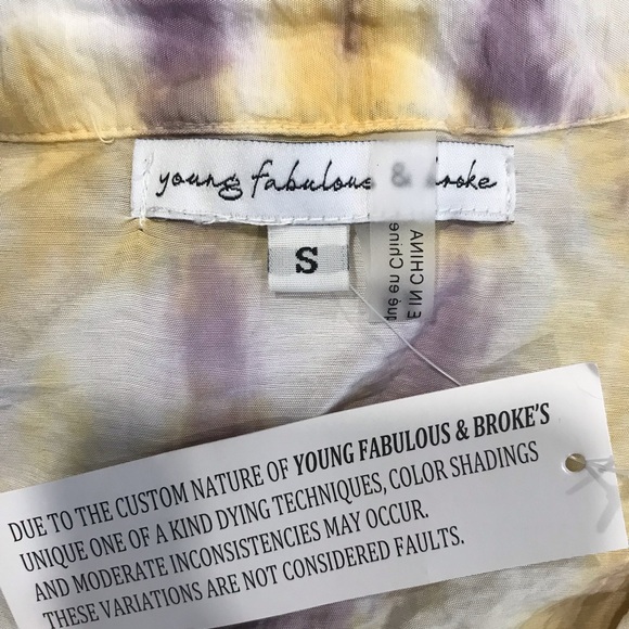 NWT Young fabulous and Broke Maxi dress SZ S - Picture 6 of 6